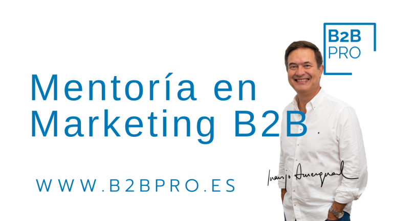 Mentoria en marketing B2B personalizada