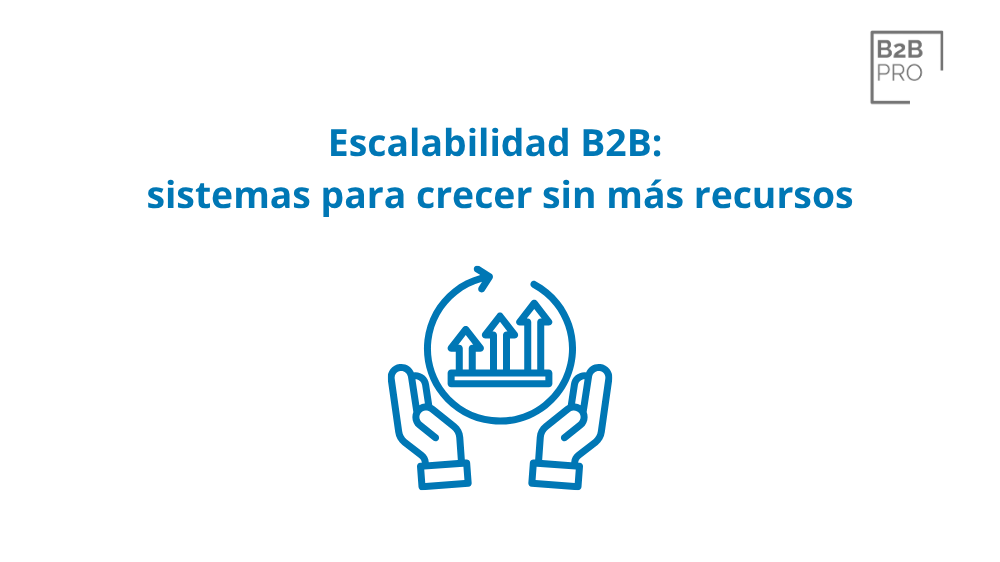 Escalabilidad B2B sistemas para crecer sin más recursos